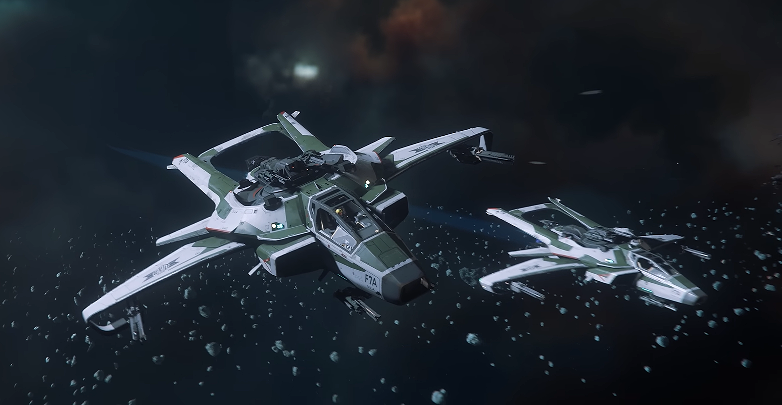 Squadron 42 space battle