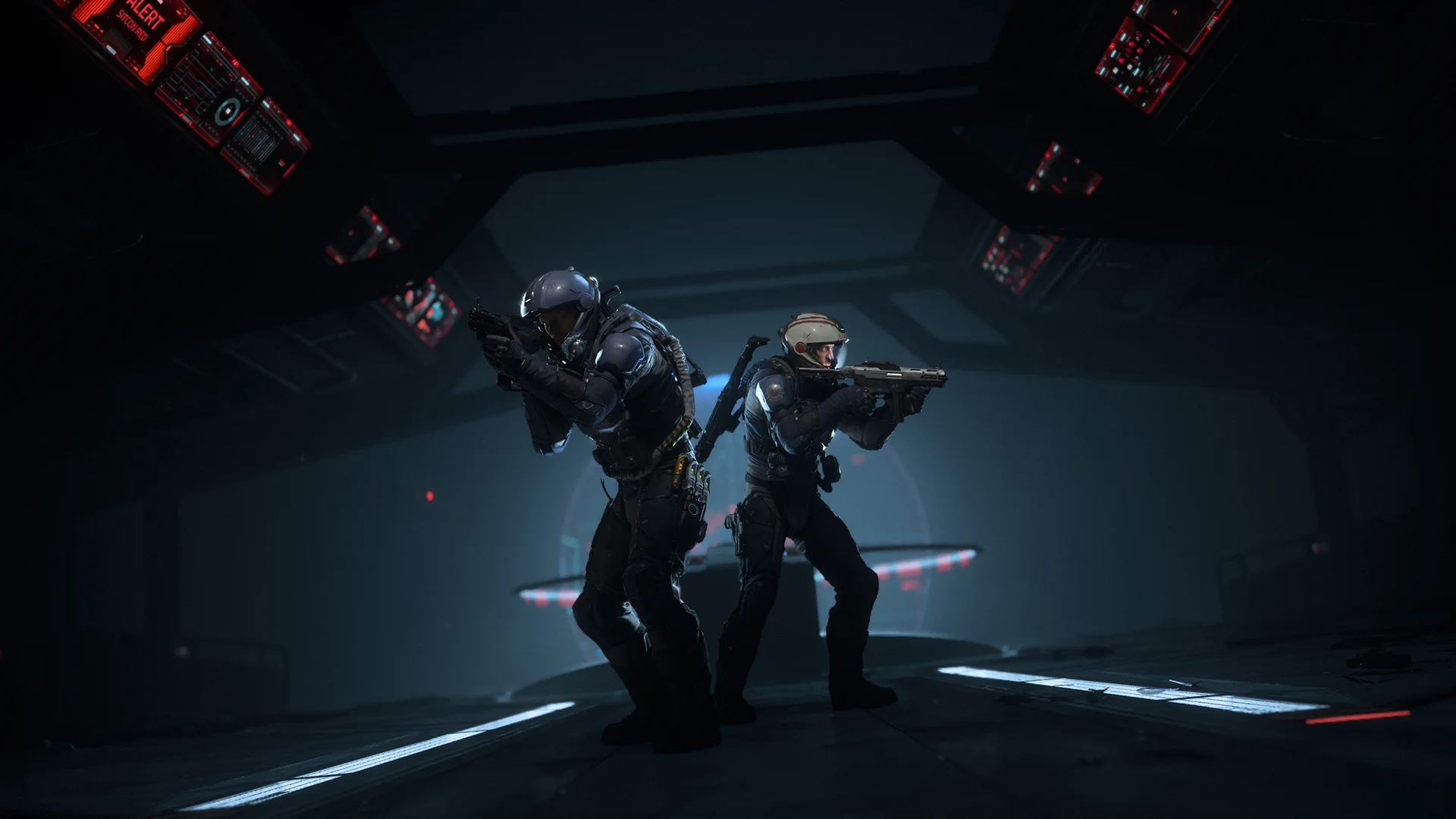 The bridge of a UEE Javelin destroyer